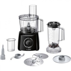 Bosch MultiTalent 3 MCM3201B Kitchen Machine 23L 800W - Powerful & Versatile Black Mixer for Effortless Cooking